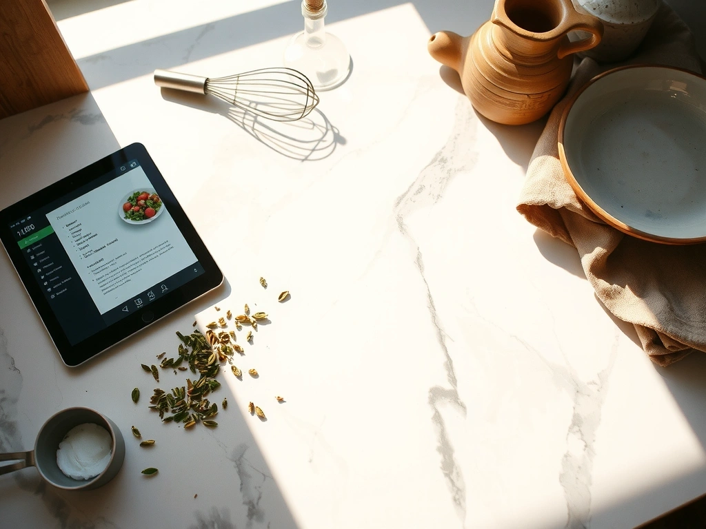 Ambiente de cocina digital